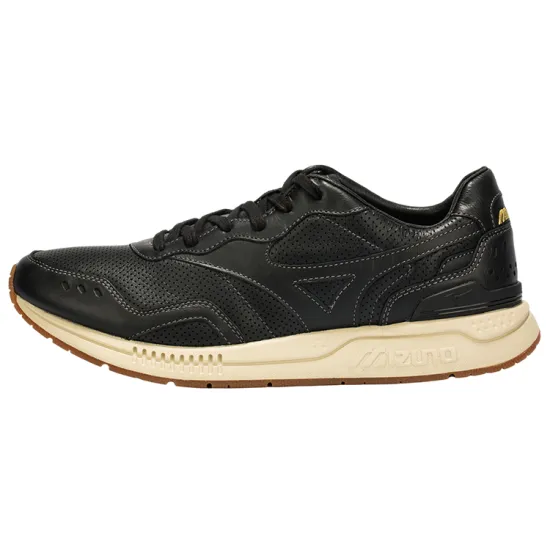 Mizuno Running Shoes Men Low-Top Black Ecru
