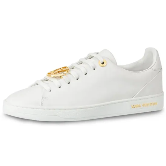 LOUIS VUITTON Lv Frontrow Sports Shoes 'White Yellow' Women's