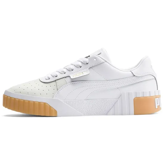 Puma Cali Series Skateboarding Shoes Women's Low-top White