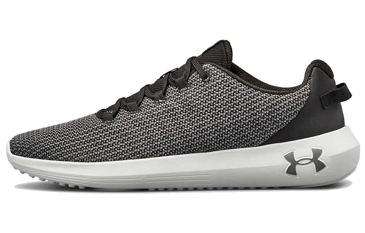 Under Armour Cushioning Abrasion Resistant Support Low top Sports Running Shoes Men's Black