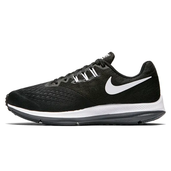Nike Zoom Winflo Iv 4 Black White Dark Grey Women's