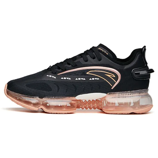 ANTA Running Collection Running Shoes Women's Low-Top Black/Rose Gold
