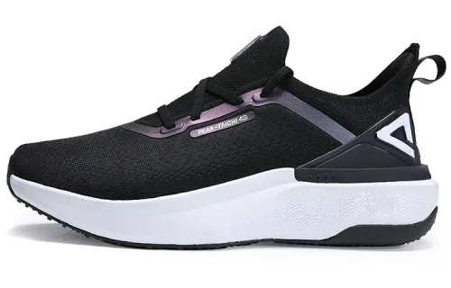 PEAK State Pole 4.0 Cushioning Slip Resistant Abrasion Resistant Breathable Low top Running Shoes Women's Black