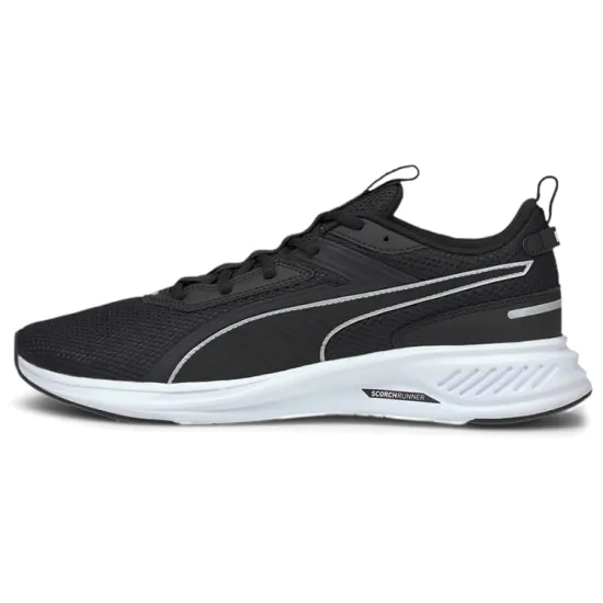 Puma Scorch Runner Running Shoes Unisex Low-top Black/white