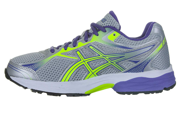 ASICS Gel Equation Running Shoes Women's Low Top Gray/Yellow/Purple