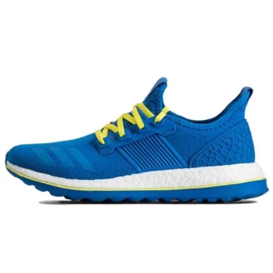 Adidas Pure Boost Running Shoes Men Low-Top Blue