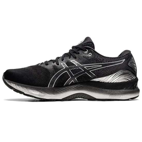 Asics Gel Nimbus 23 Platinum 'Black Pure Silver'