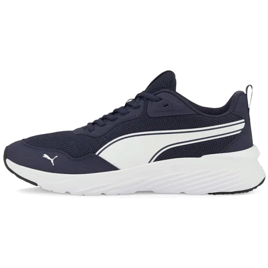 PUMA Supertec Zero Running Shoes Unisex Low-top White/Royal Blue/Fern Green