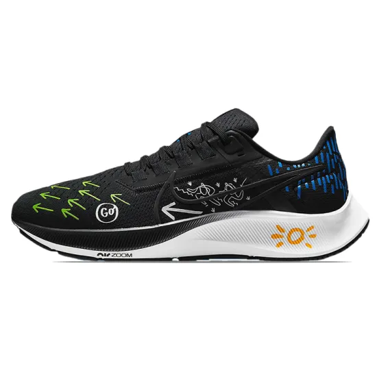 Nike Pegasus 38 Running Shoes Men Low-top Black/white
