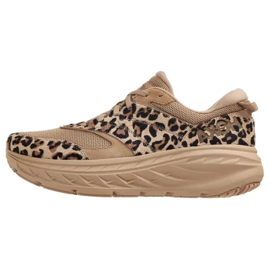 HOKA ONE ONE Bondi L Engineered Garments Sand Leopard