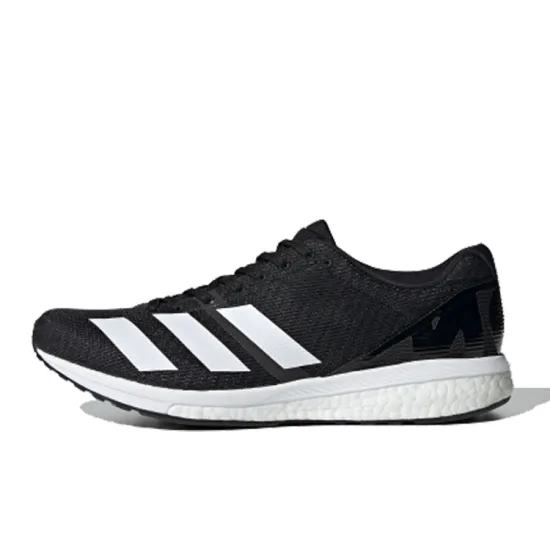 Adidas Adizero Running Shoes Men Low-top Black/white