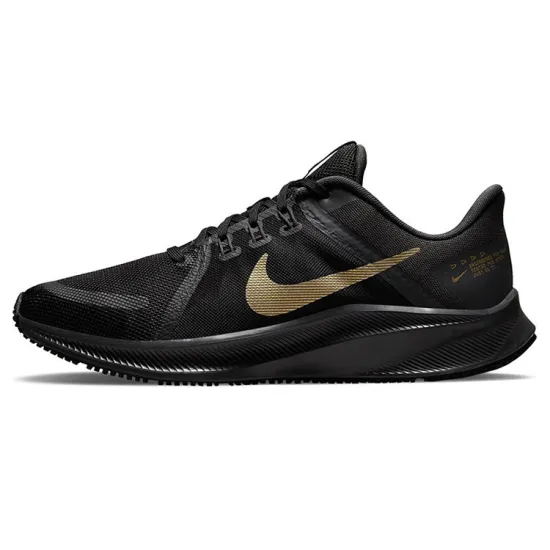 Nike Quest 4 Black Metallic Gold