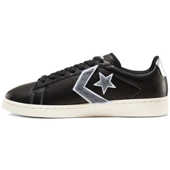 Converse Pro Leather Ox Black Silver
