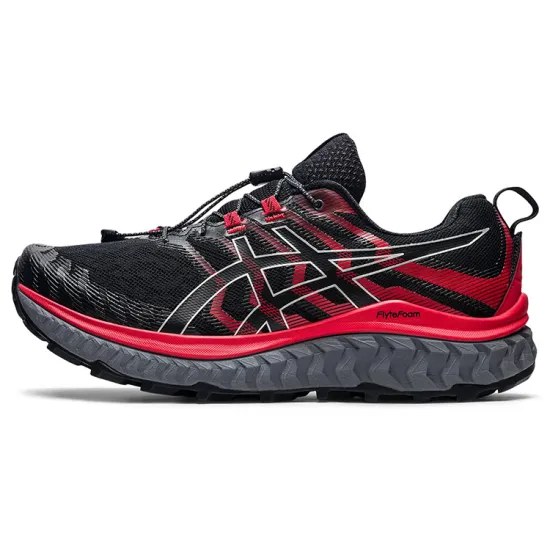 Asics Trabuco Max Black Electric Red