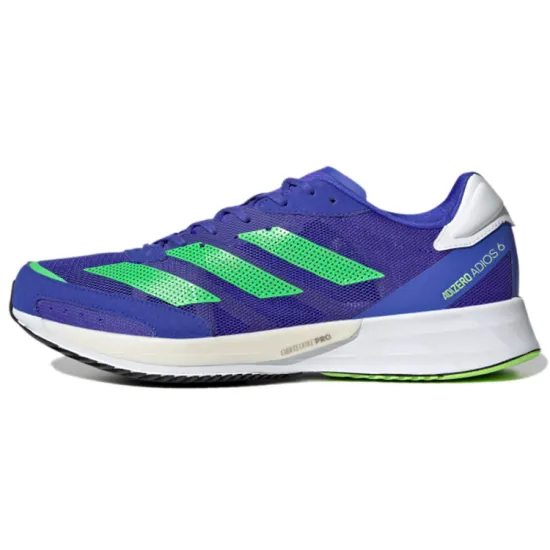 Adidas Adizero Adios 6 'Sonic Ink Screaming Green'