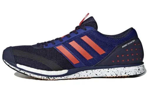 Adidas Adizero Abrasion Resistant Low top Running Shoes Unisex Blue