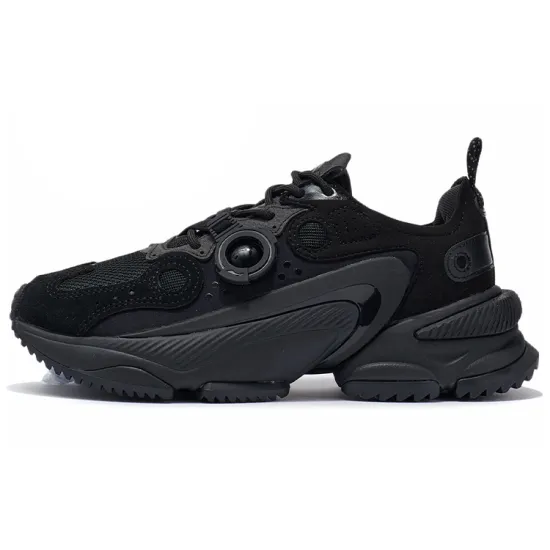LINING Nebula M1 Casual Shoes Women's Low-Top Black