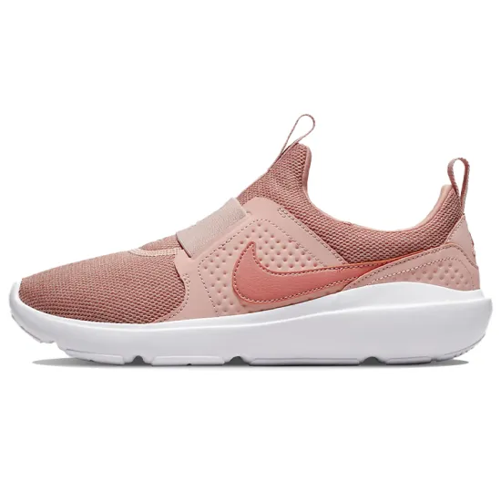 Nike Ad Comfort Cushioned Anti-Slip And Wear-Resistant Lightweight Low-Top Casual Shoes GS Pink White