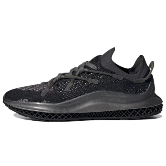 Adidas 4D Fusio Black Silver Metallic