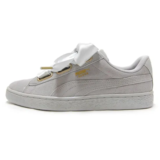 PUMA Suede Skateboarding Shoes Unisex Low-top Gray