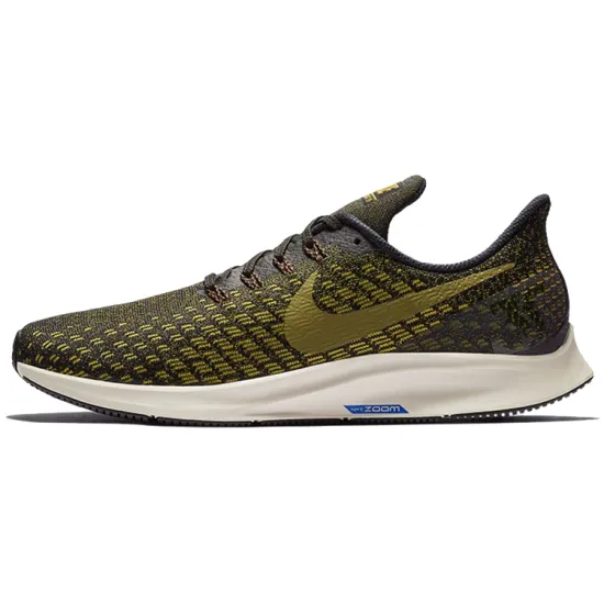 Nike Pegasus 35 Running Shoes Men Low-top Dark Green