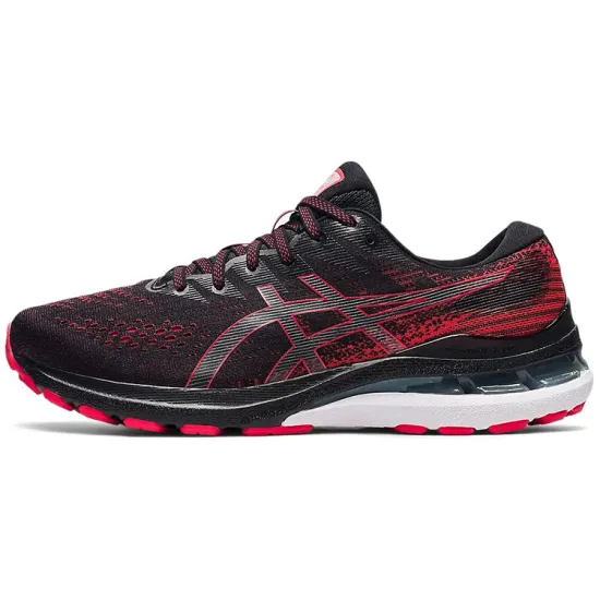 Asics Gel-Kayano 28 Black Electric Red