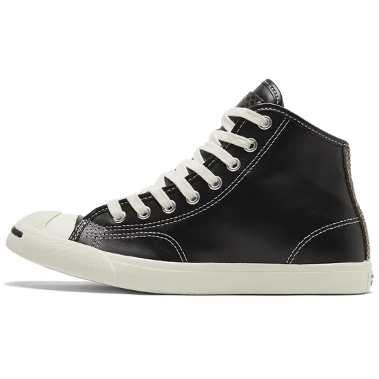 Converse Jack Purcell Skateboarding Shoes Unisex High-top Black/white