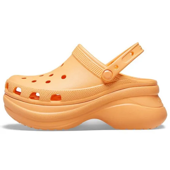 Crocs Classic Clog Retro Crocs Thick Sole Orange Small Whale Sandals Women's