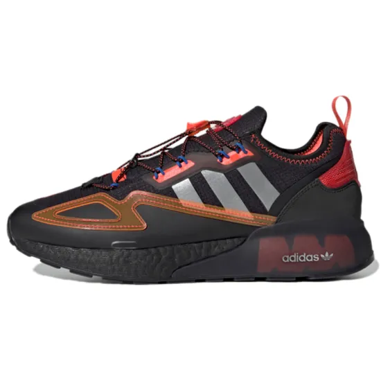 Adidas ZX 2K Boost Core Black Solar Red