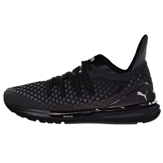 PUMA Ignite Limitless Netfit Black White