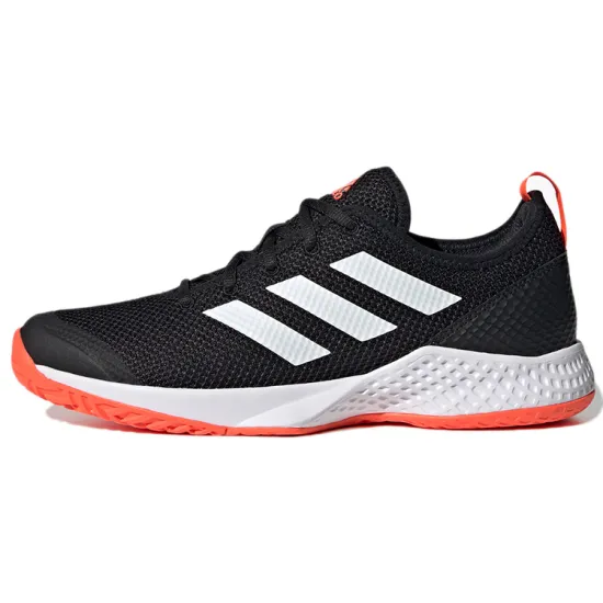 Adidas Tennis Shoes Men Low-top Black/white/red