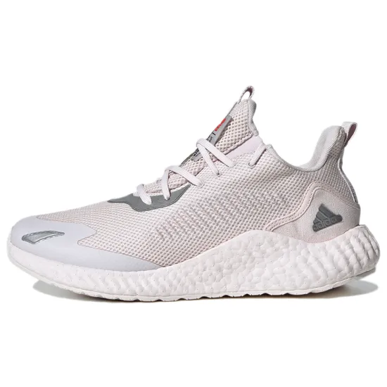 Adidas Alphaboost Running Shoes Women's Low-top Pink/Gray