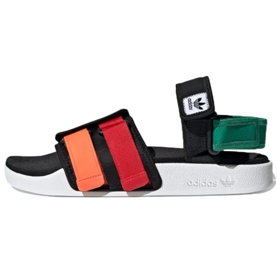 adidas originals Adilette Sandal 4.0 Beach Sandals Unisex Black, Red, Orange-green