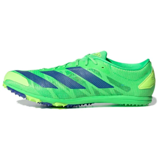 Adidas Adizero Running Shoes Unisex Low-top Green/Blue