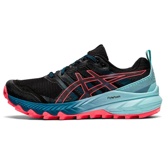 Asics Gel-Trabuco 9 Running Shoes Women's Low-top Black/blue/pink