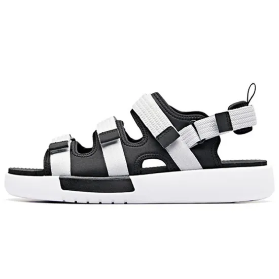 ANTA Beach Sandals Men Black White