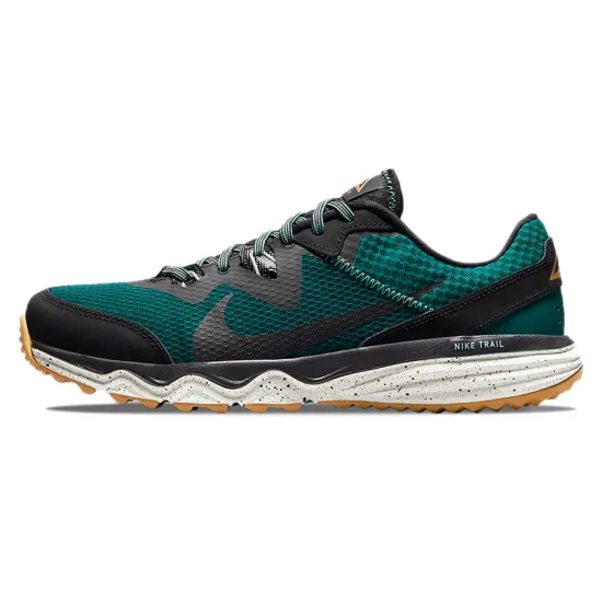 Nike Juniper Trail Running Shoes Men Low-top Black/Green