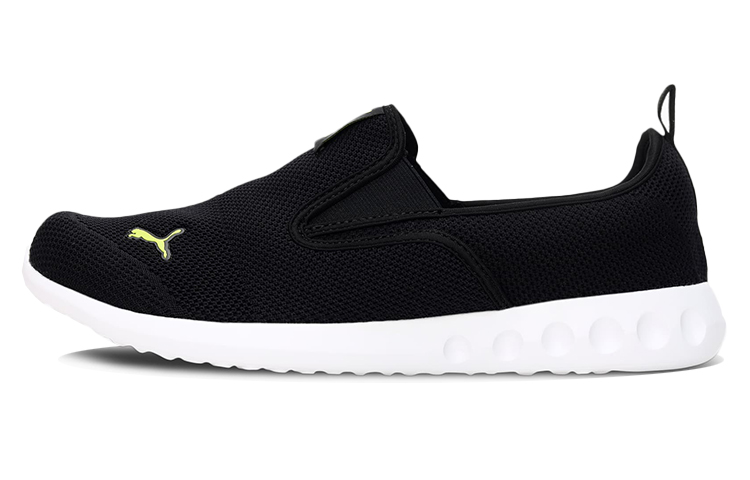 PUMA Concave Running Shoes Men's Low Top Black/Green