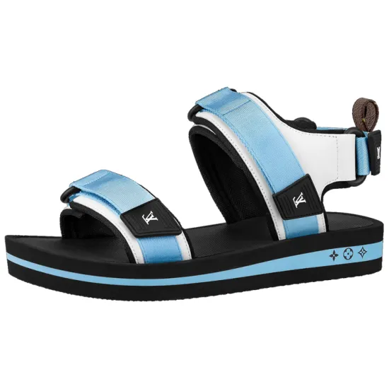 LOUIS VUITTON Arcade Sandals 'Blue' Women's