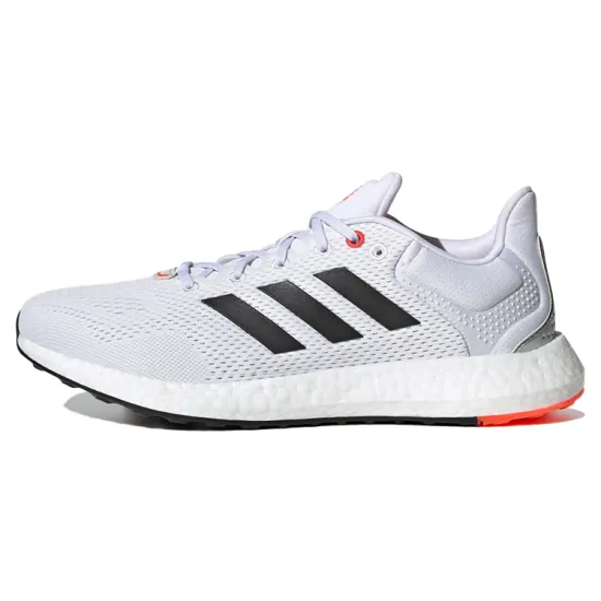 Adidas Pureboost 21 Cloud White Core Black Solar Red