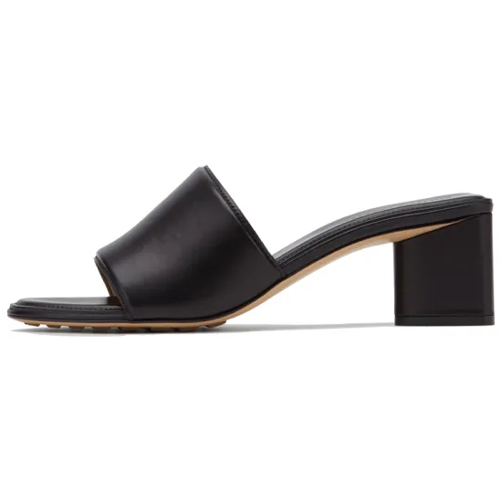 Bottega Veneta The Band Slip-On Sandal Black Women's