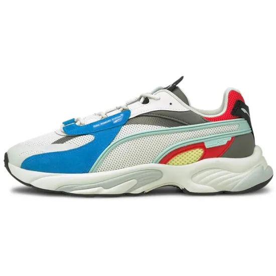 PUMA Rs-Connect Running Shoes Unisex Low-top White/Green/Blue