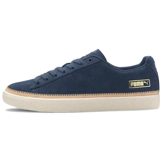 Puma Suede Skateboarding Shoes Unisex Low-top Blue
