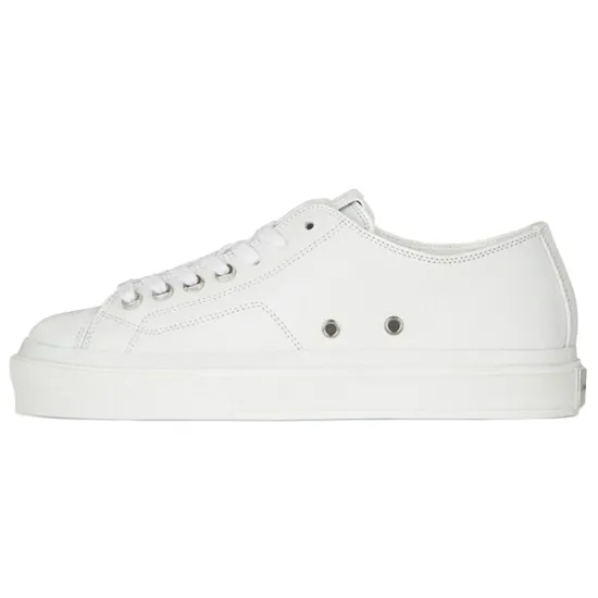 GIVENCHY Low Top Stylish Skateboarding Shoes Men's White