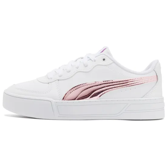 PUMA Skye Skateboarding Shoes Women's Low-top White/powder