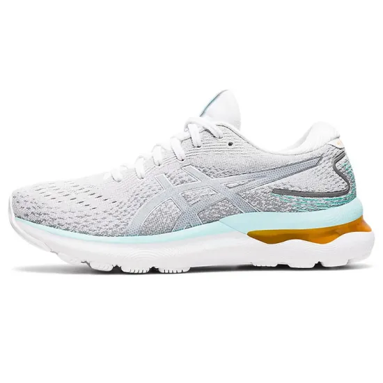 Asics Women's Gel Nimbus 24 'White Pure Silver'