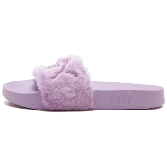 Puma Fur Slide Rihanna Fenty Orchid Bloom Women's