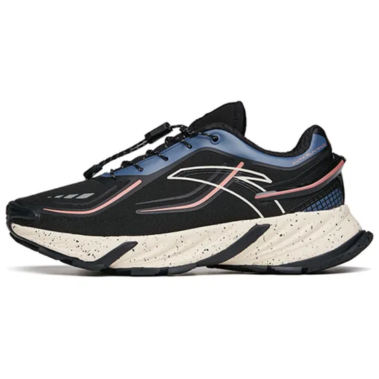 ANTA Running Collection Running Shoes Women's Low-Top Black/Light Ink Blue