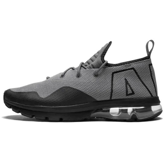 Nike Air Max Flair Running Shoes Men Low-top Grey/Black