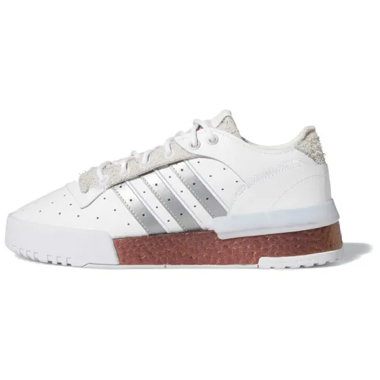 Adidas Originals Rivalry Skateboard Shoes Unisex Low-top White/silver/red